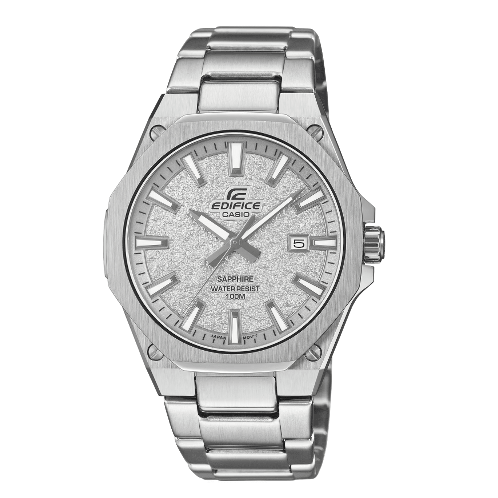 Reloj Casio Edifice EFR-S108DE-8AVUDF Acero Zafiro Análogo Plateado Hombre6