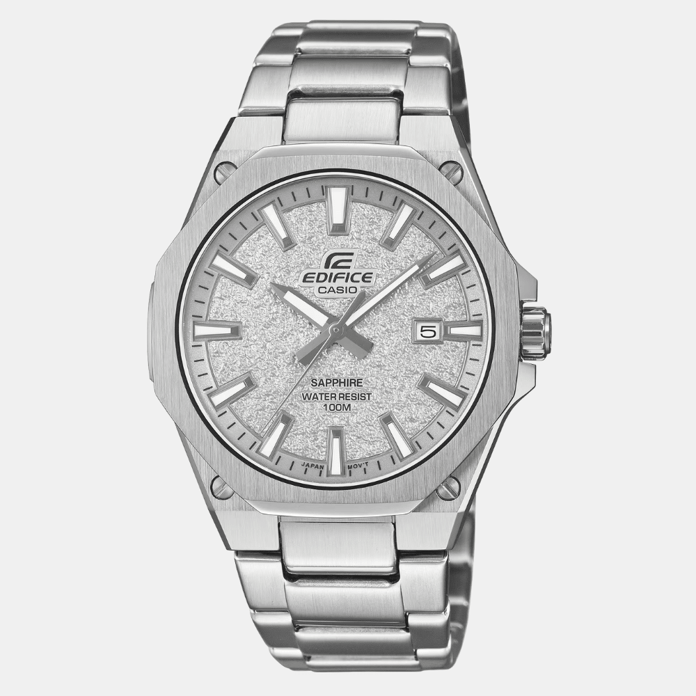 Reloj Casio Edifice EFR-S108DE-8AVUDF Acero Zafiro Análogo Plateado Hombre1