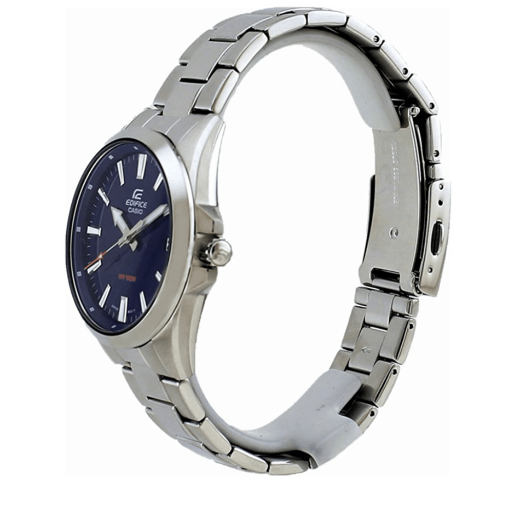 Reloj Casio Edifice EFV-100D-2AVUDF Acero Dial Azul Análogo Plateado Hombre6