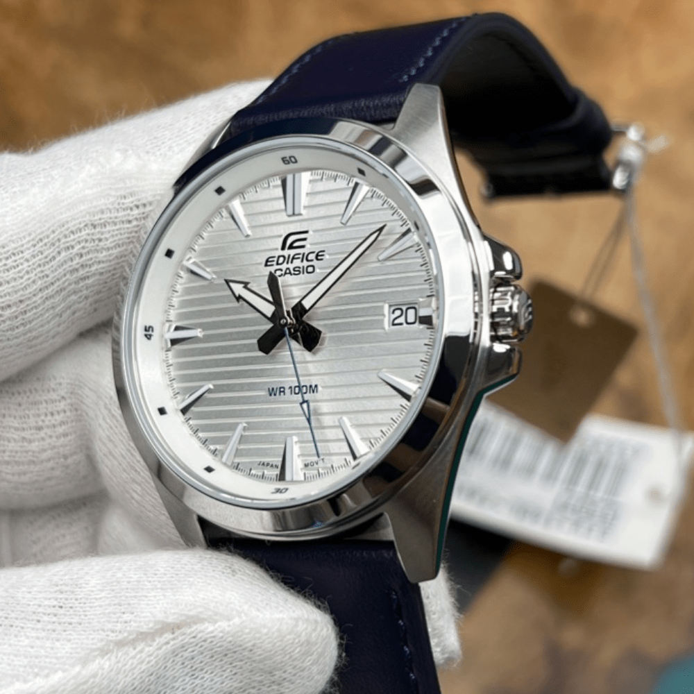 RELOJ CASIO EDIFICE EFV-140L-7AVUDF PLATEADO4