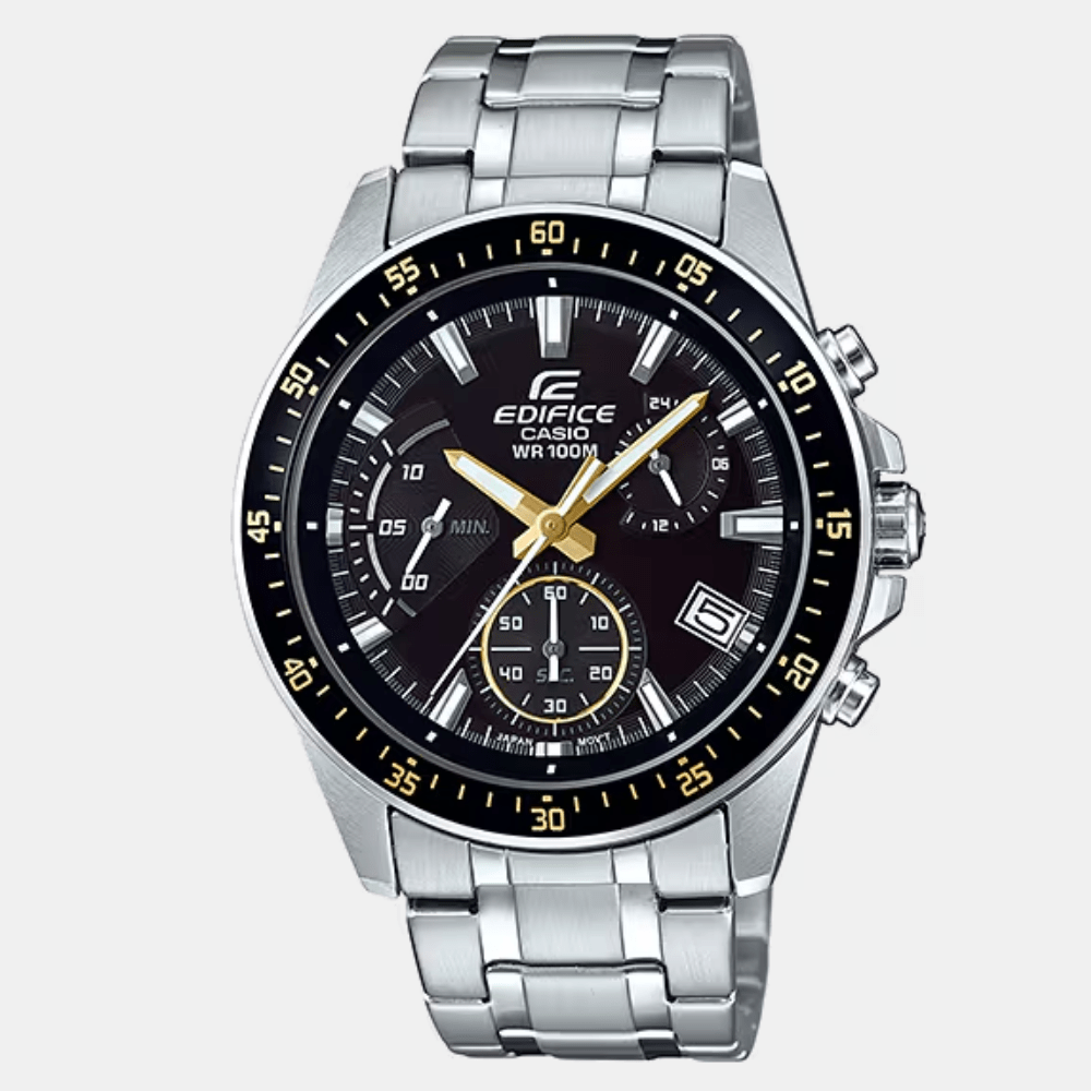 Reloj Casio Edifice EFV-540D-1A9VUDF Cronógrafo Análogo Plateado Hombre1