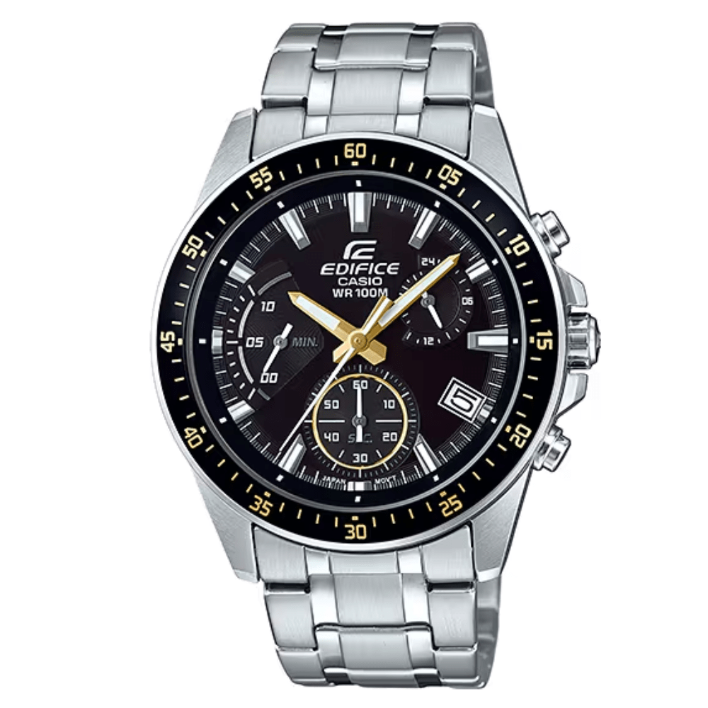 Reloj Casio Edifice EFV-540D-1A9VUDF Cronógrafo Análogo Plateado Hombre4