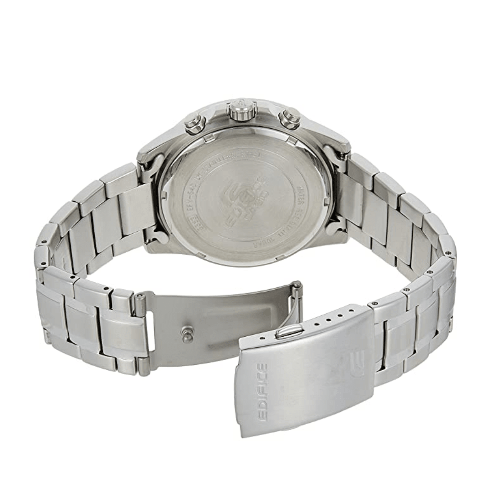 Reloj Casio Edifice EFV-540D-1A9VUDF Cronógrafo Análogo Plateado Hombre3