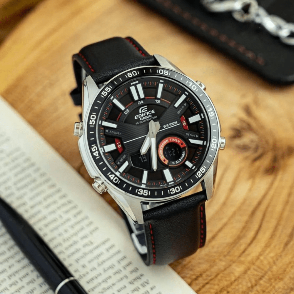 RELOJ CASIO EDIFICE EFV-C100L-1AVDF PLATEADO2