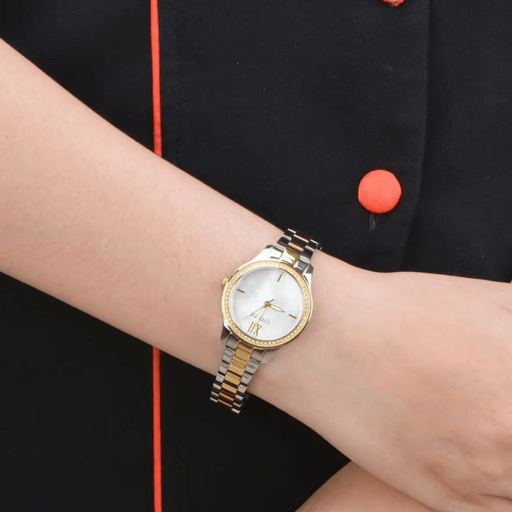 RELOJ CITIZEN EL3084-50D QUARTZ BICOLOR2