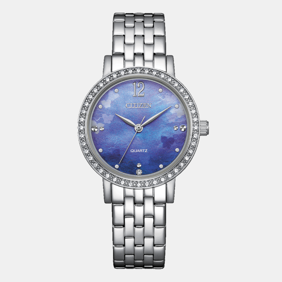 RELOJ CITIZEN EL3100-55N QUARTZ PLATEADO MUJER1