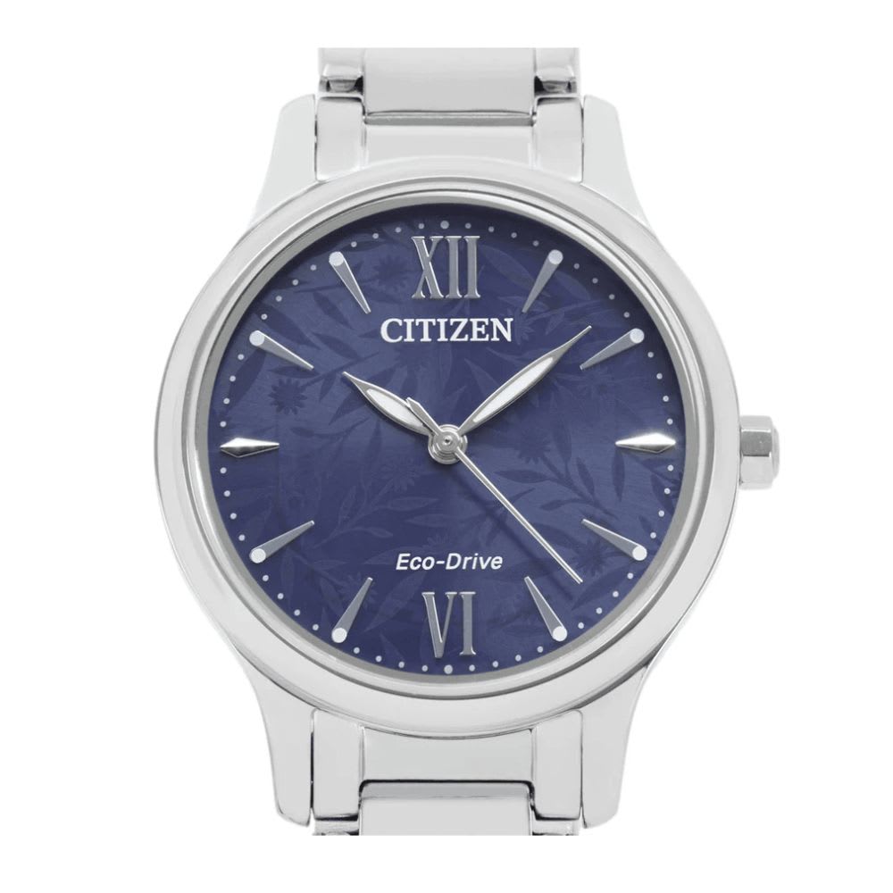 Reloj Citizen Eco-Drive EM0899-72L Plateado Dial Azul Noche Acero Mujer6