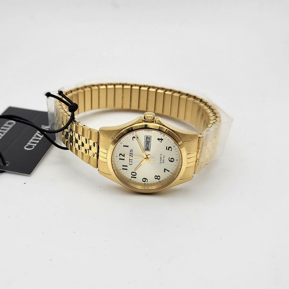 Reloj Citizen Quartz EQ2002-91P Dorado Acero Elástico Mujer3