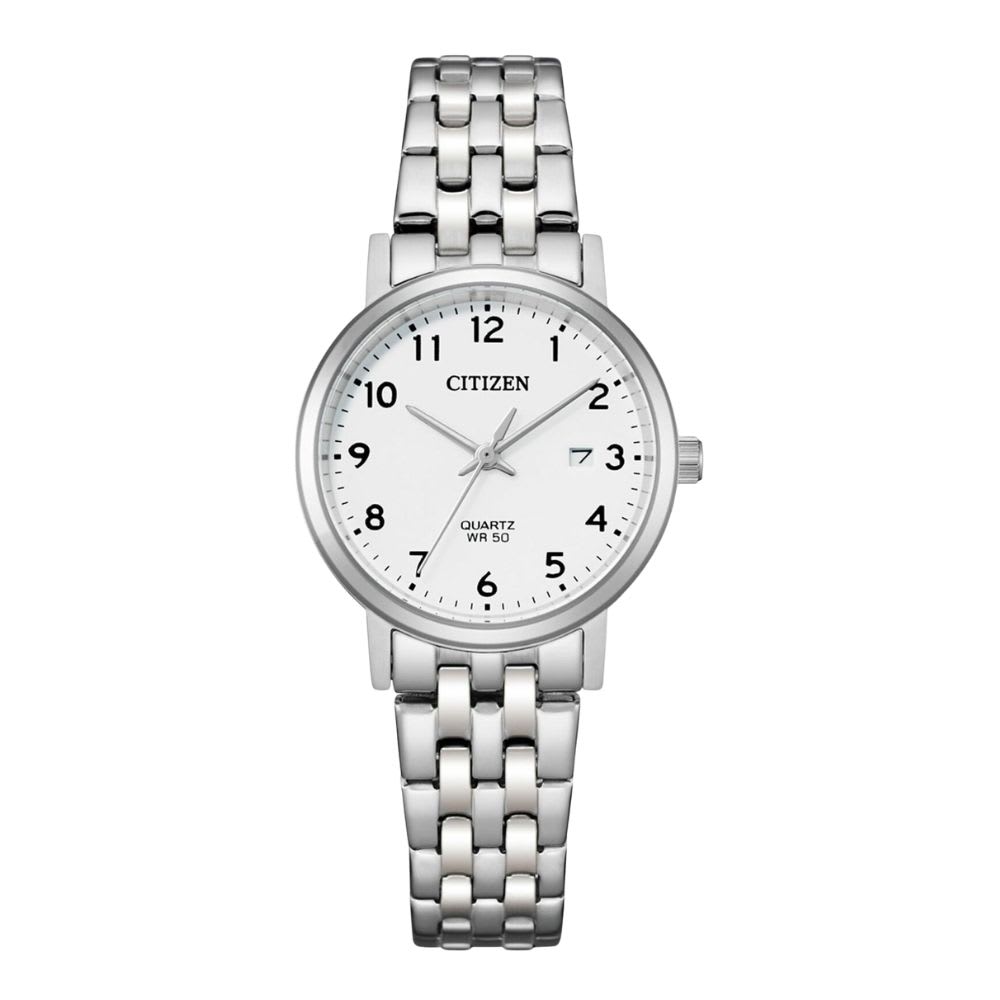Reloj Citizen Quartz EU6090-54A Plateado Dial Blanco Acero Mujer6