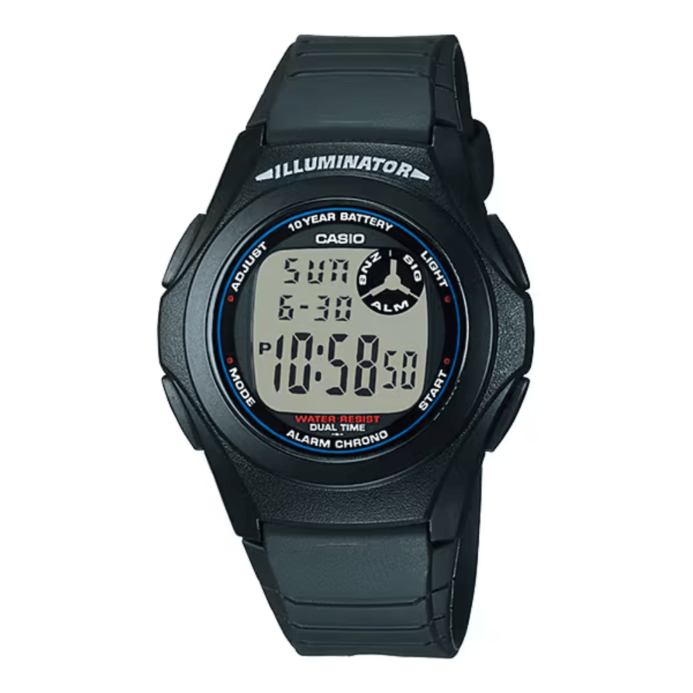 RELOJ CASIO F-200W-1ADF VINTAGE NEGRO1