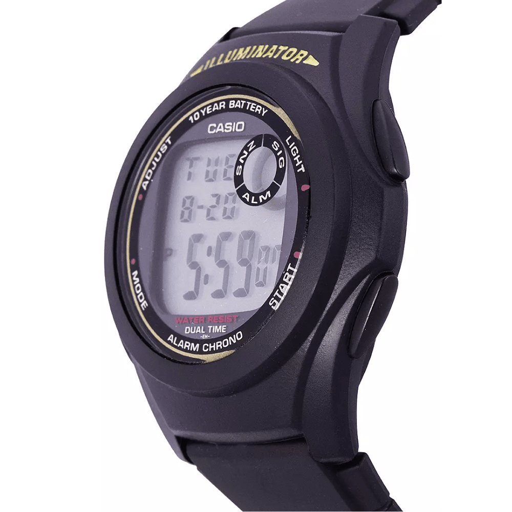 RELOJ CASIO F-200W-9ADF NEGRO3