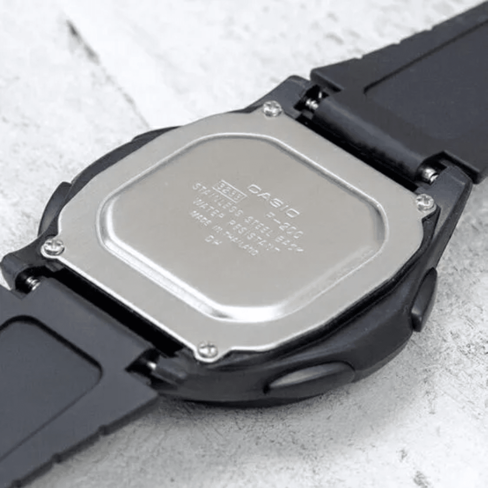 RELOJ CASIO F-200W-9ADF NEGRO5