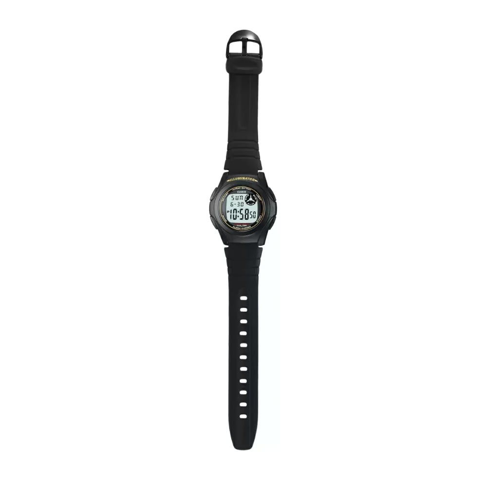 Reloj Casio Vintage F-200W-9ADF Digital Resina Negro Unisex7