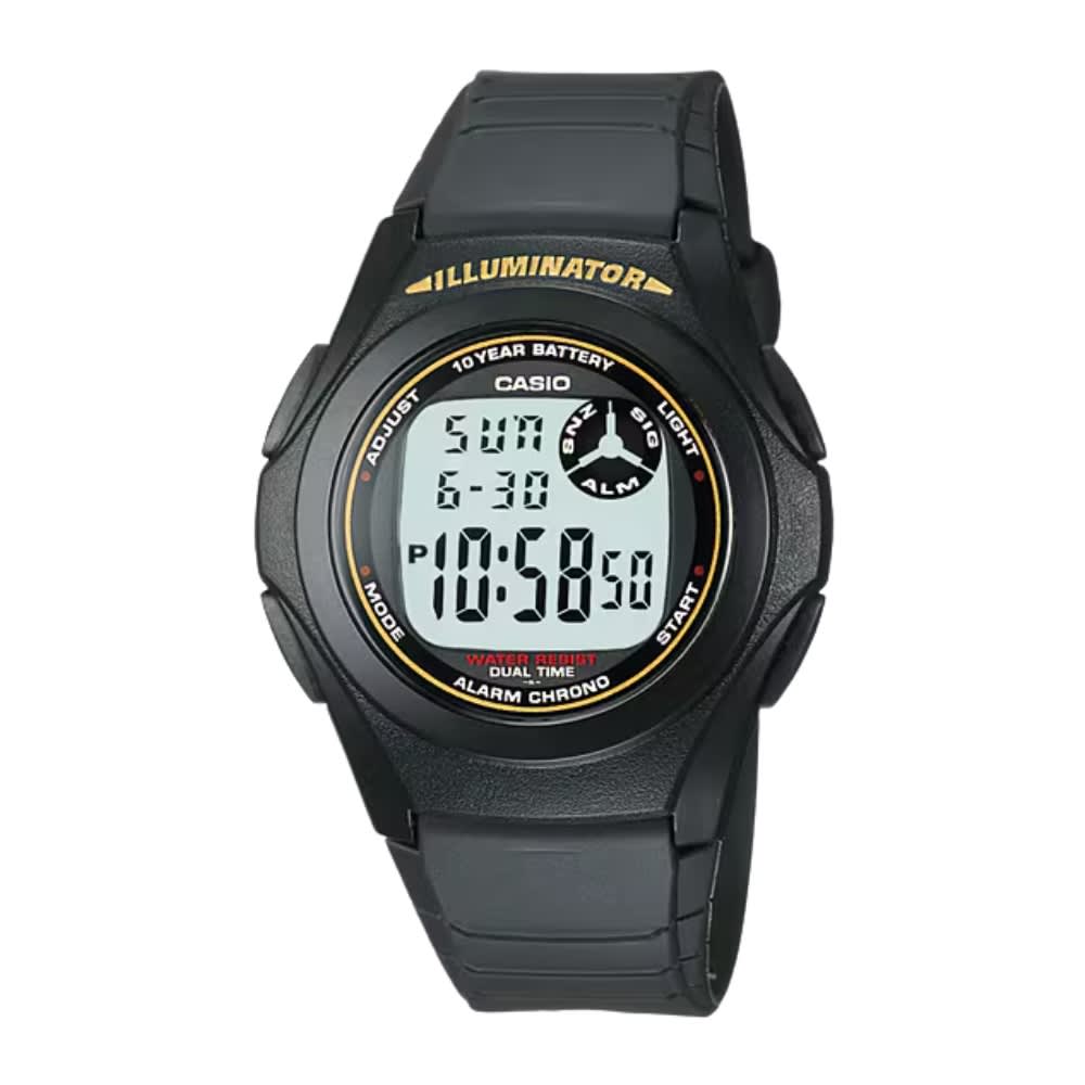 Reloj Casio Vintage F-200W-9ADF Digital Resina Negro Unisex9