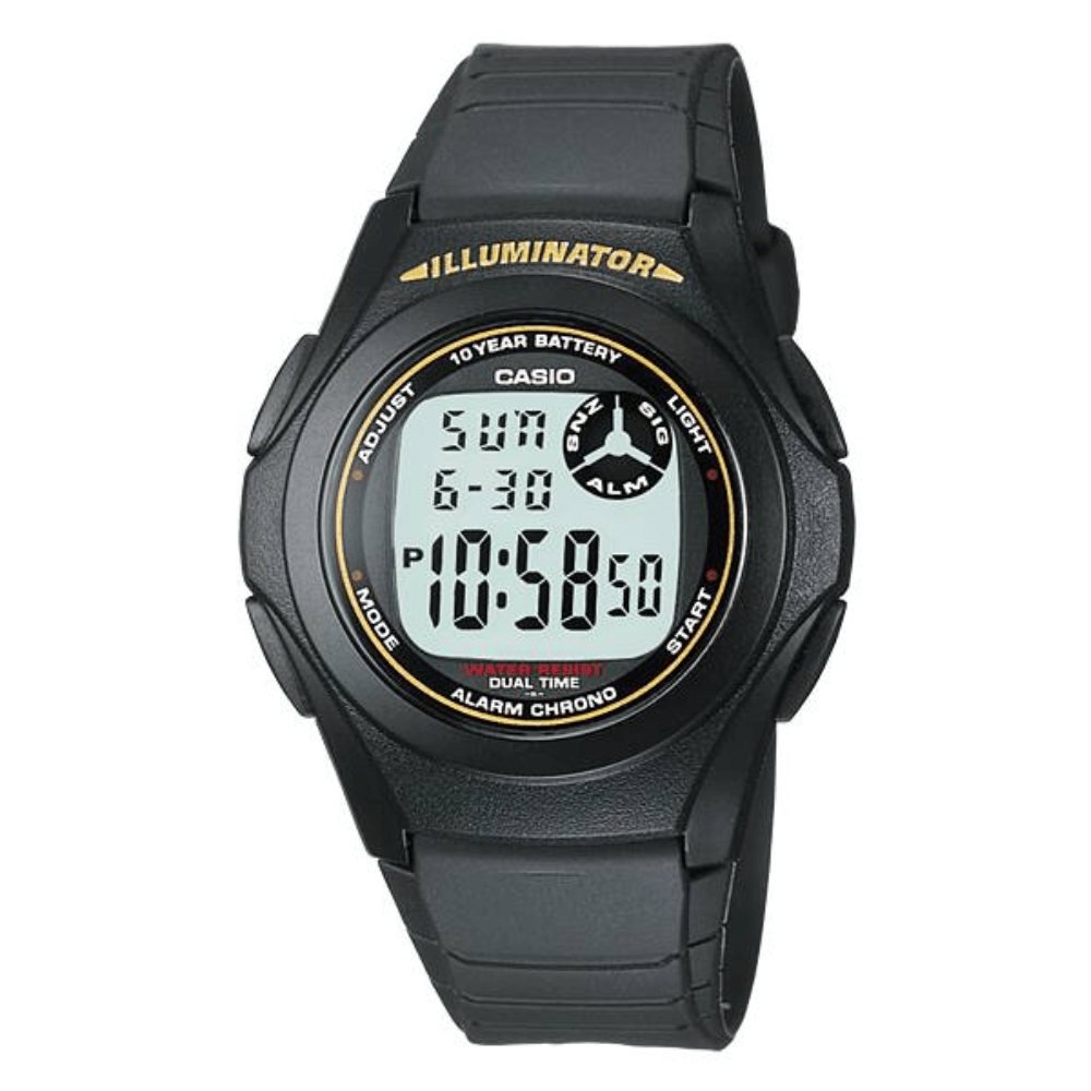 RELOJ CASIO F-200W-9ADF NEGRO1