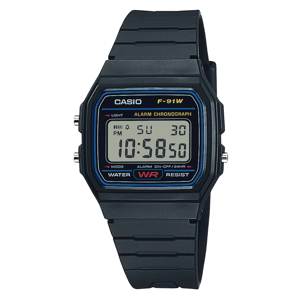 RELOJ CASIO F-91W-1CR1
