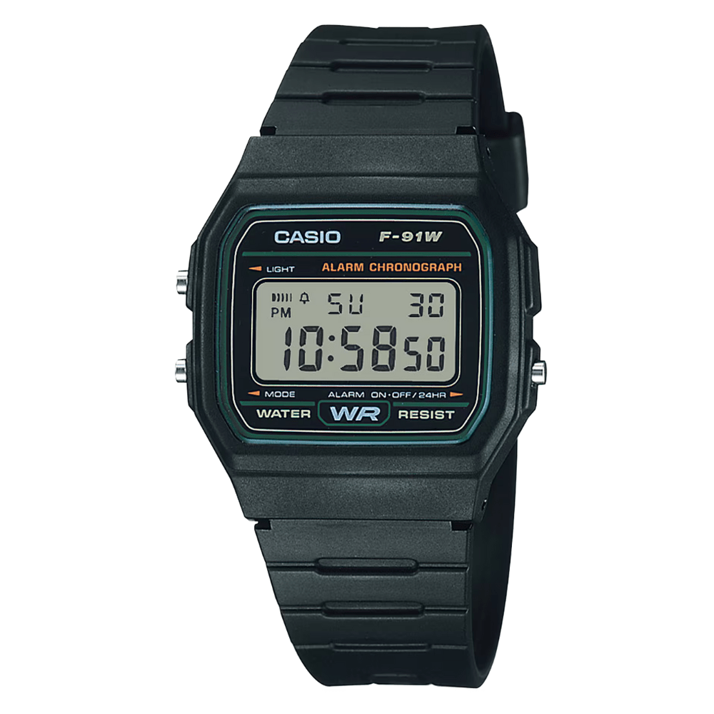 RELOJ CASIO F-91W-3DG1