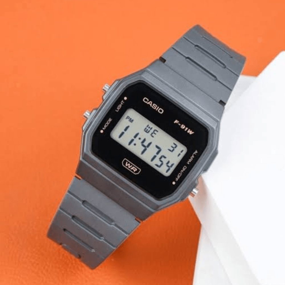 Reloj Casio Vintage F-91WB-8ADF Digital Clásico Negro Unisex6