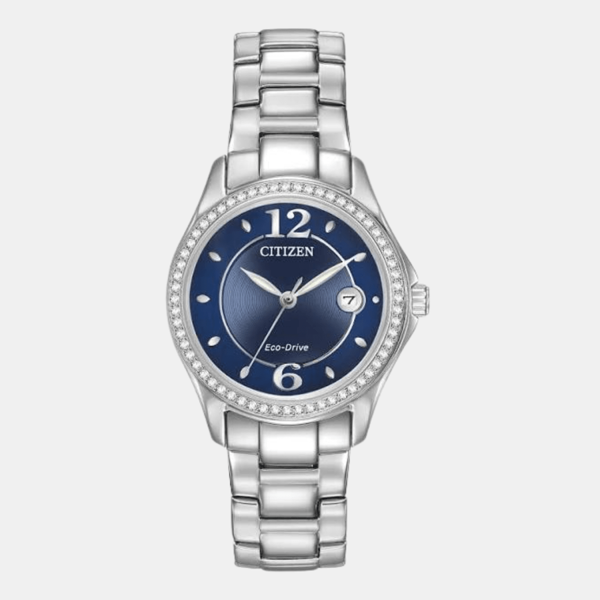 RELOJ CITIZEN FE1140-86L ECO-DRIVE PLATEADO MUJER1