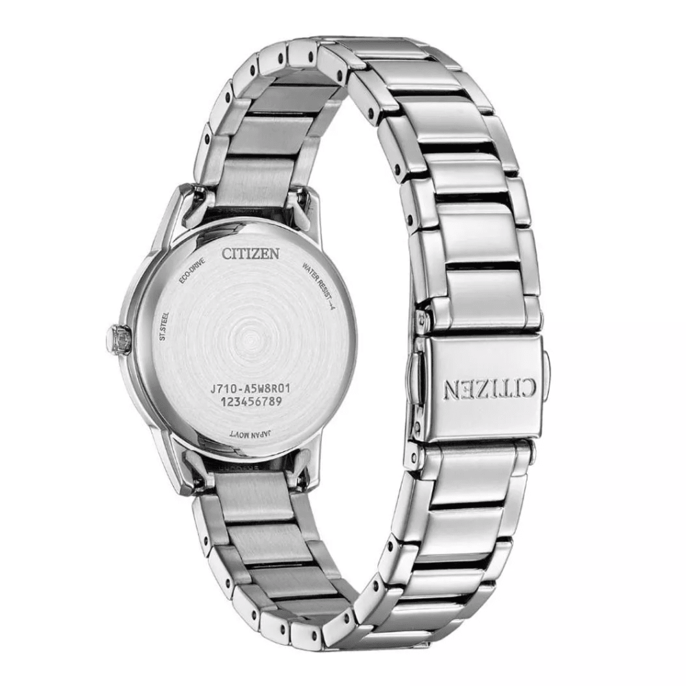 Reloj Citizen Eco-Drive FE1241-71Z Plateado Acero Mujer4