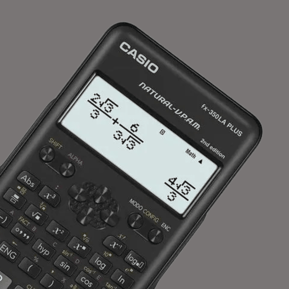 CALCULADORA CASIO FX-350LAPLUS2-BK2