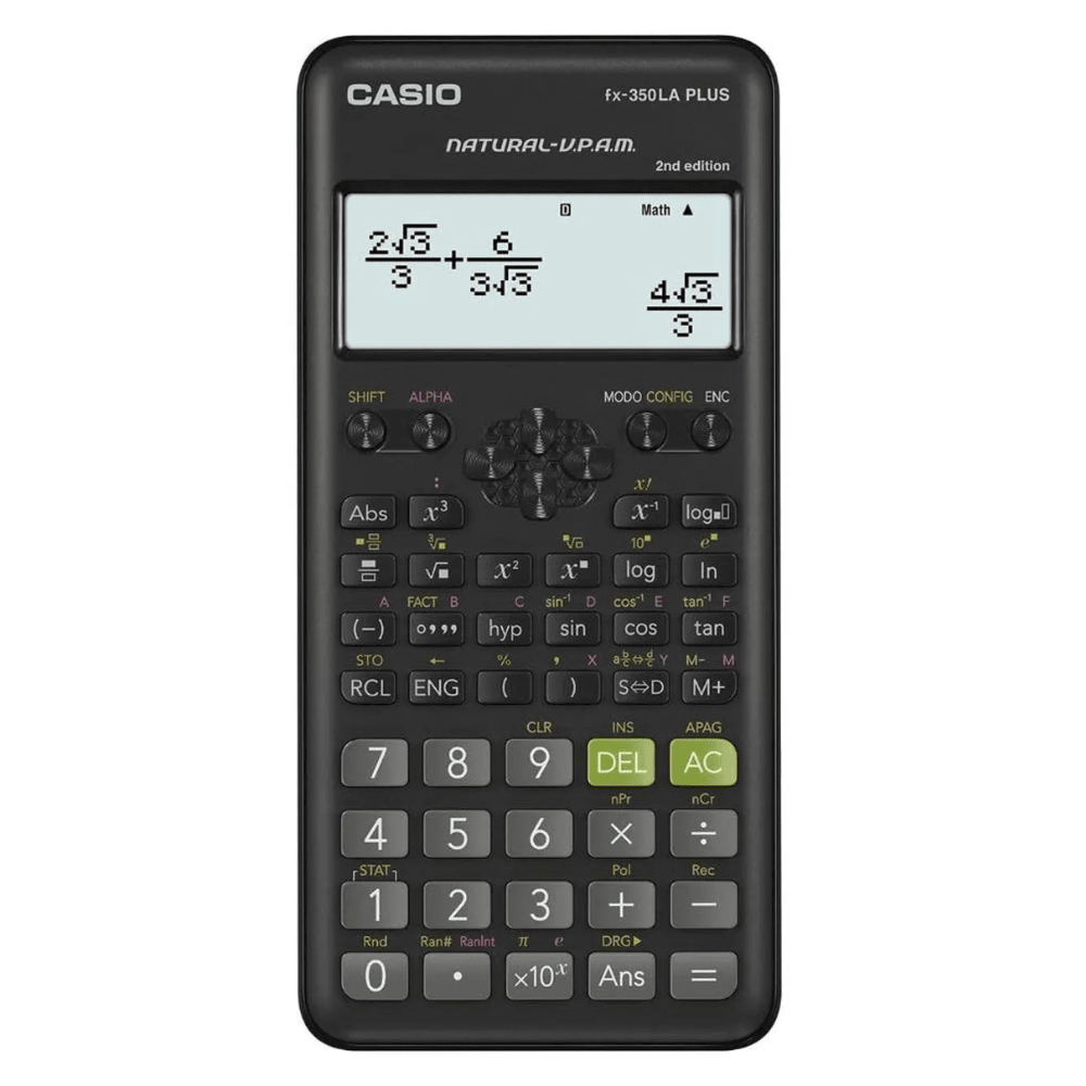 CALCULADORA CASIO FX-350LAPLUS2-BK1