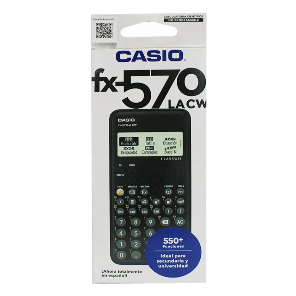 CALCULADORA CASIO FX-570LA-CW3