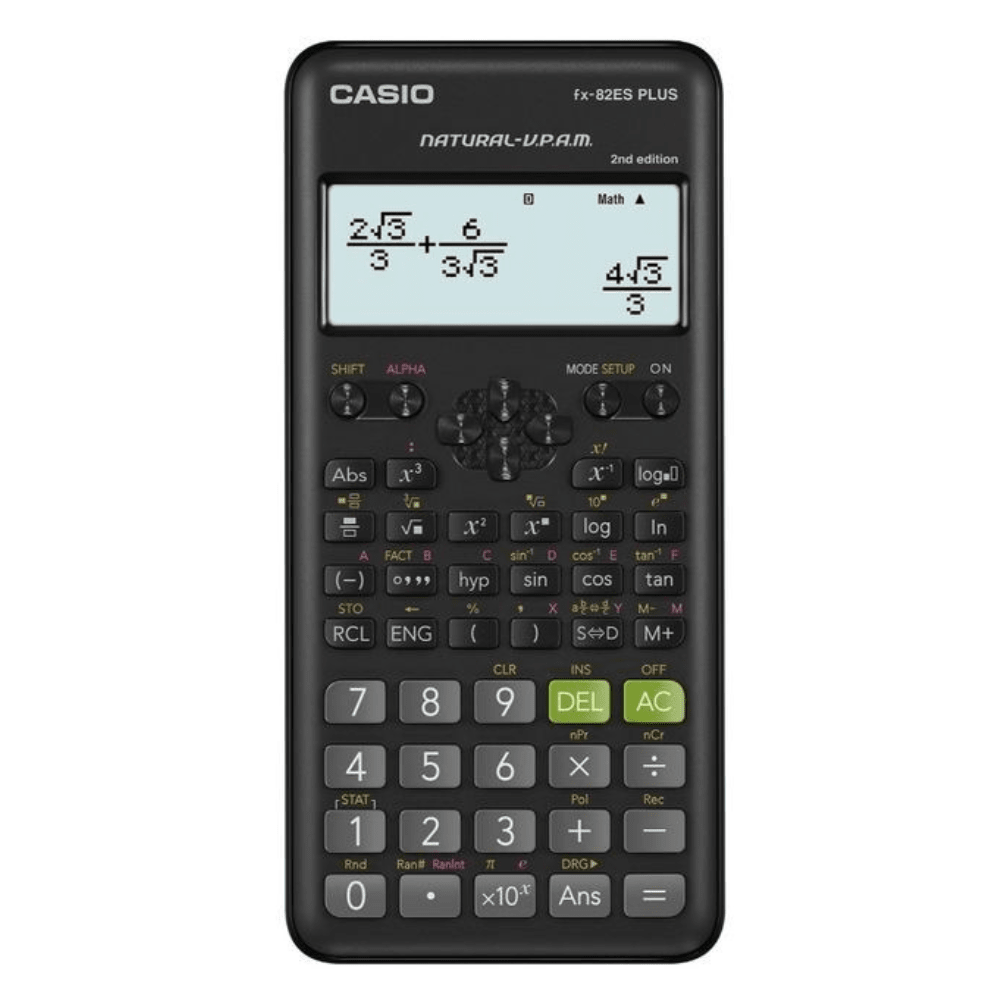 CALCULADORA CASIO FX-82ESPLUS2-BK1