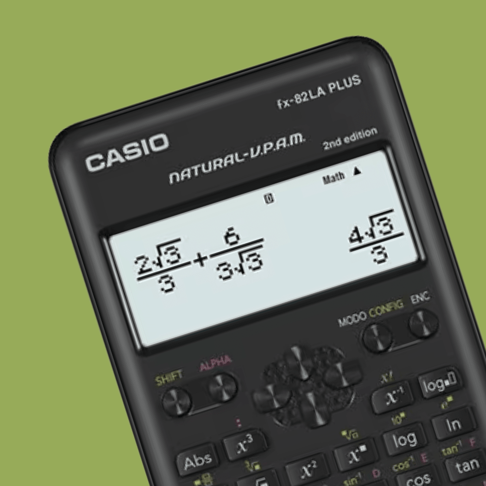 CALCULADORA CASIO FX-82LAPLUS2-BK2