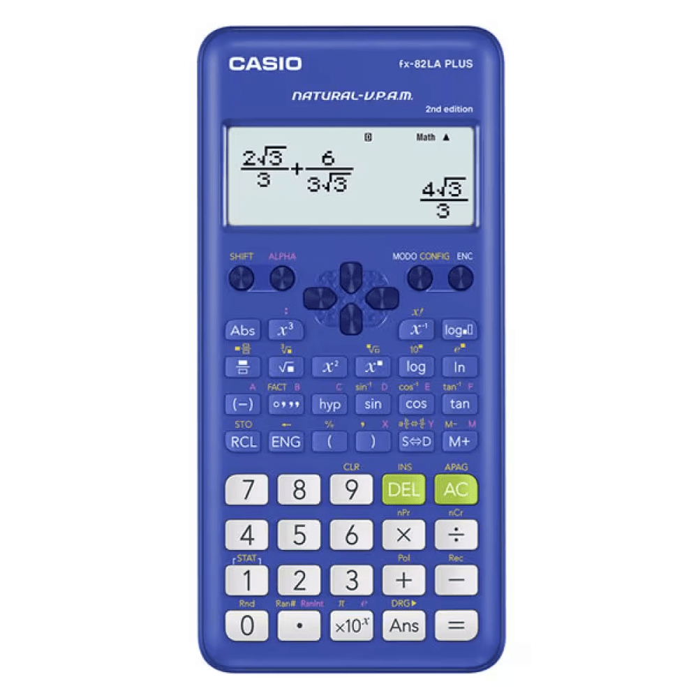 CALCULADORA CASIO FX-82LAPLUS2-BU1