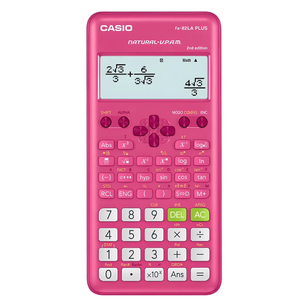 CALCULADORA CASIO FX-82LAPLUS2-PK1