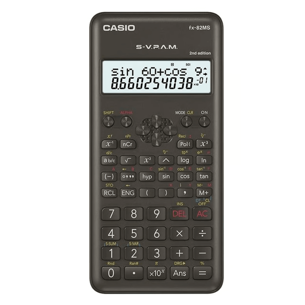 CALCULADORA CASIO FX-82MS2-BK1