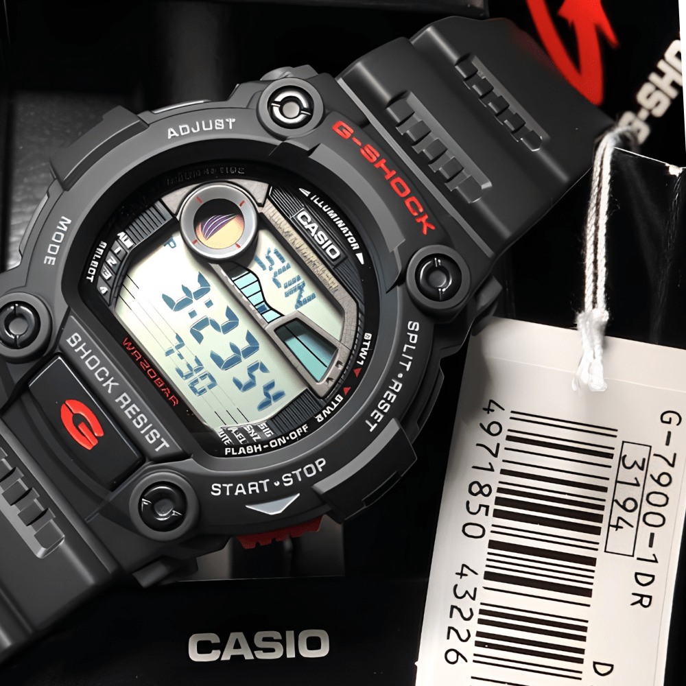 Reloj Casio G-Shock G-7900-1DR Digital Deportivo Marítimo Negro Hombre3