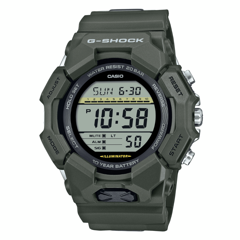 Reloj Casio G-Shock GD-010-3DR Digital Core Guard Verde Hombre7