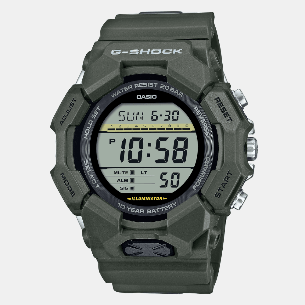 Reloj Casio G-Shock GD-010-3DR Digital Core Guard Verde Hombre1
