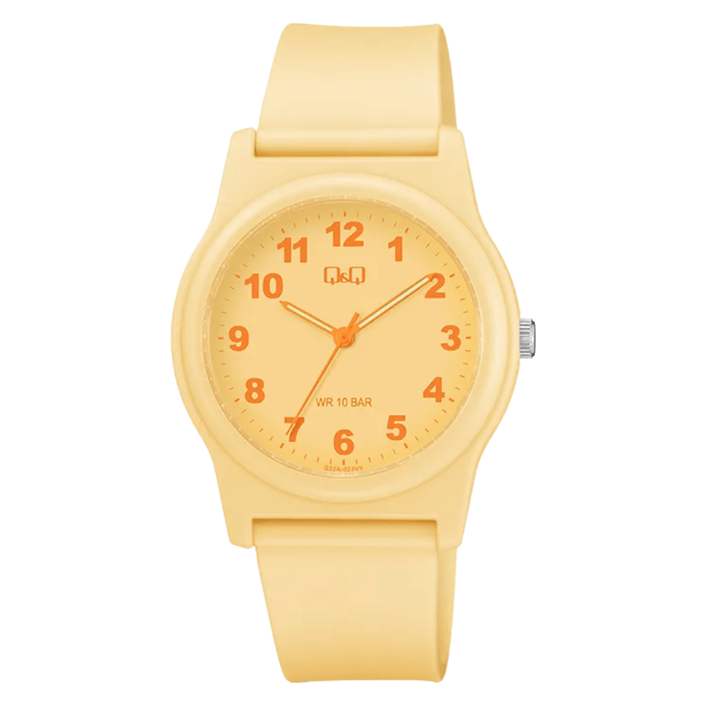 RELOJ Q&Q G22A-022VY AMARILLO UNISEX1
