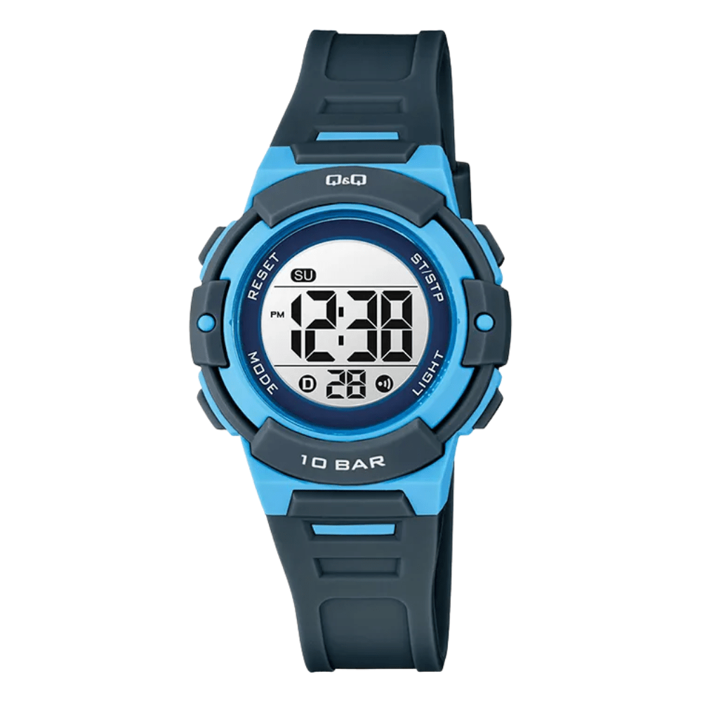 RELOJ Q&Q G32A-002VY NEGRO/CELESTE INFANTIL1