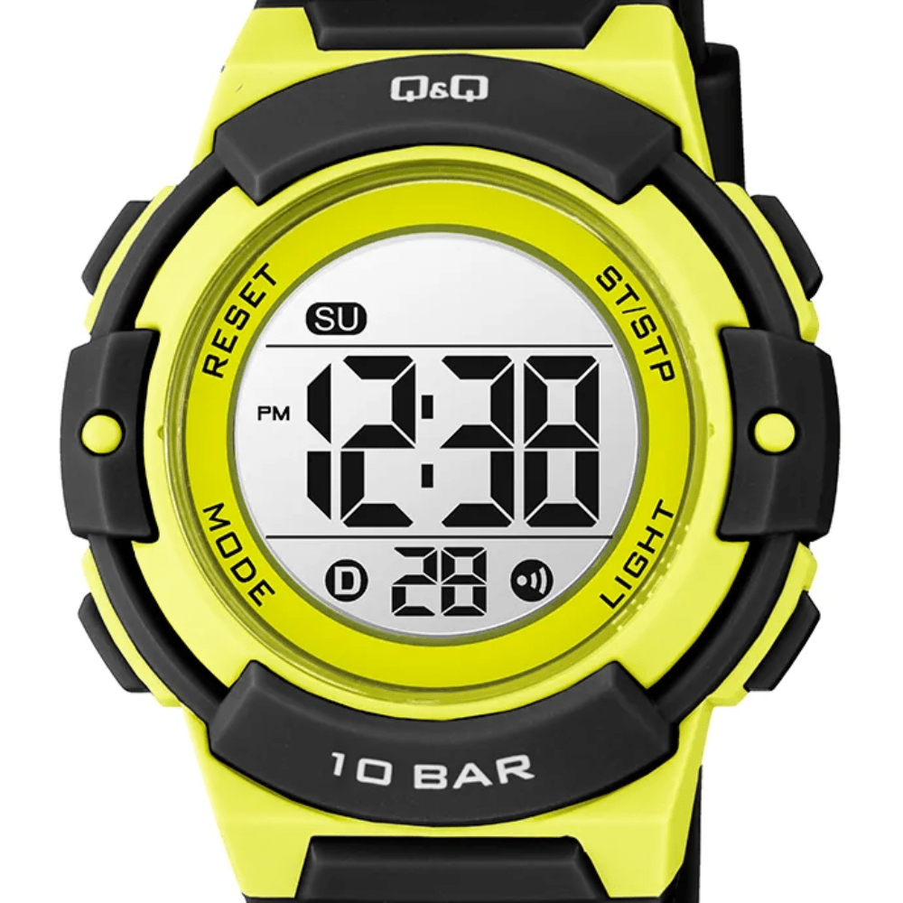 RELOJ Q&Q G32A-005VY AMARILLO/NEGRO INFANTIL2