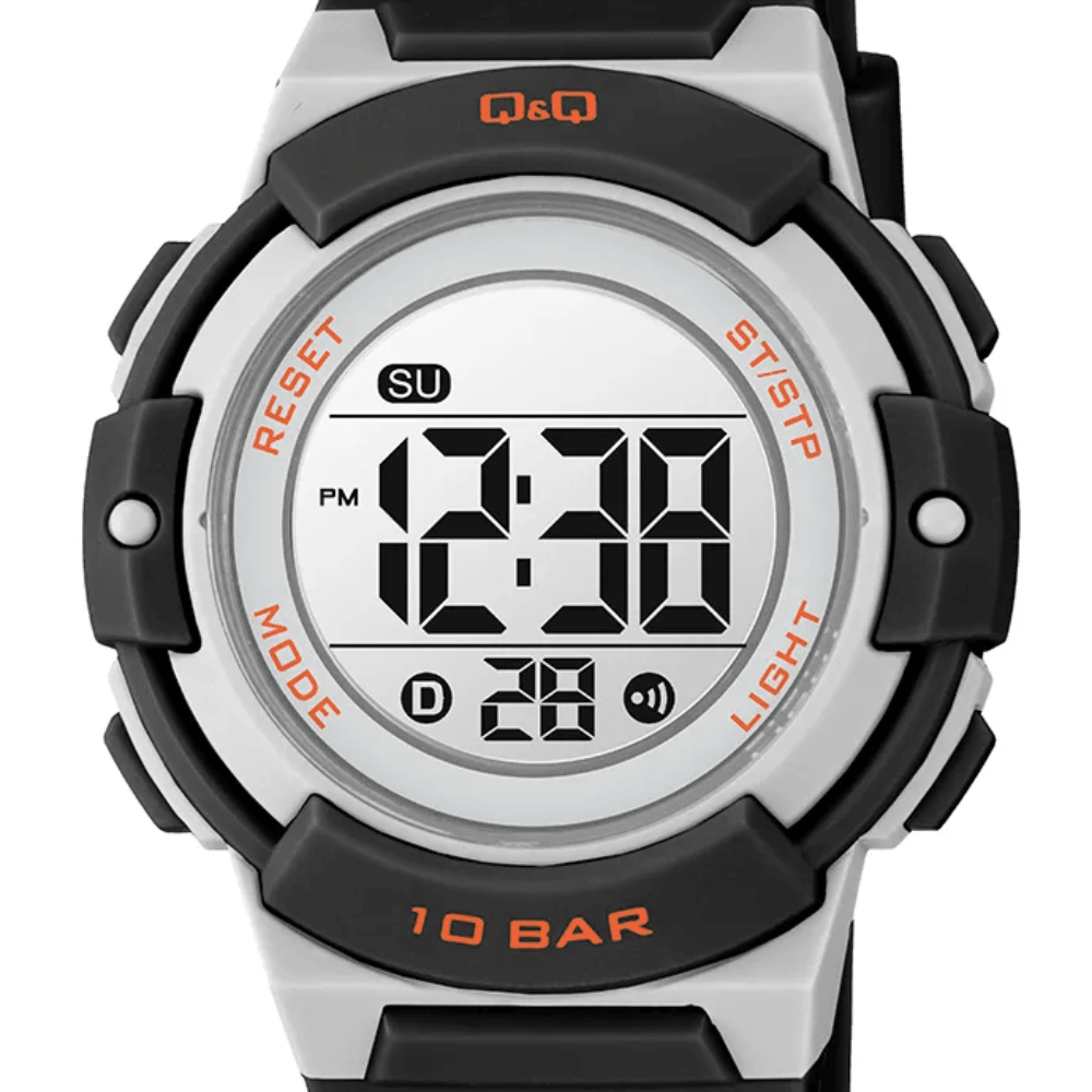 RELOJ Q&Q G32A-007VY NEGRO/PLATEADO INFANTIL2