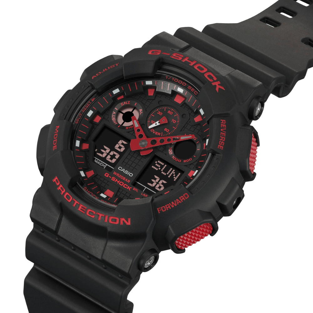 RELOJ CASIO G-SHOCK GA-100BNR-1ADR3