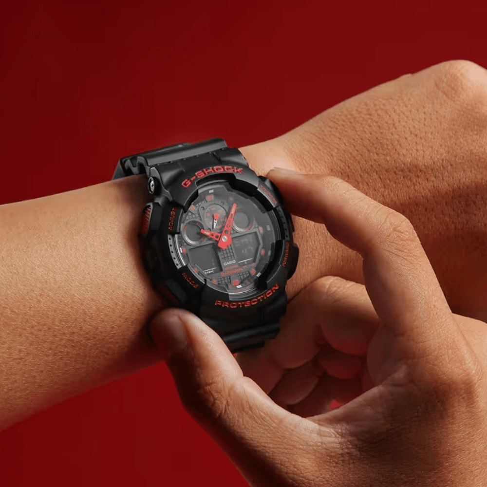 RELOJ CASIO G-SHOCK GA-100BNR-1ADR2