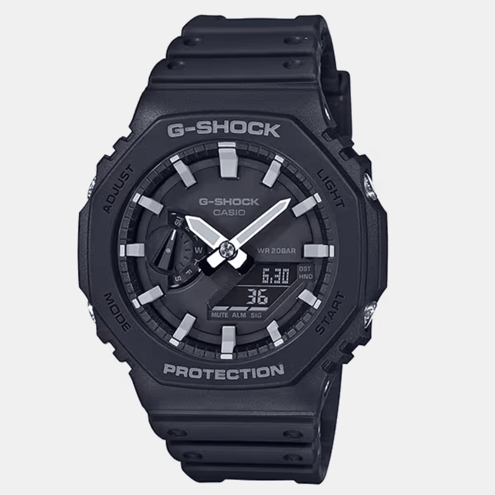 Reloj Casio G-shock GA-2100-1ADR Carbon Core Análogo Digital Negro Hombre1