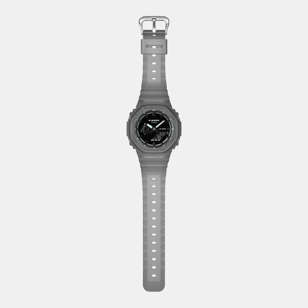Reloj Casio G-Shock GA-2100K-1ADR Carbon Core Análogo-Digital Gris Traslucido Hombre8