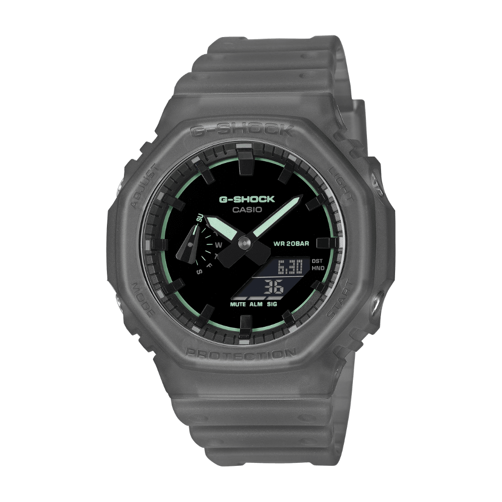 Reloj Casio G-Shock GA-2100K-1ADR Carbon Core Análogo-Digital Gris Traslucido Hombre11