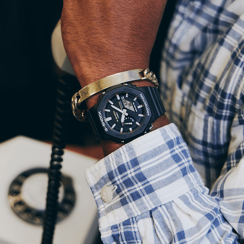Reloj Casio G-Shock GA-2100RL-1ADR Carbon Core Análogo-Digital Negro Hombre3