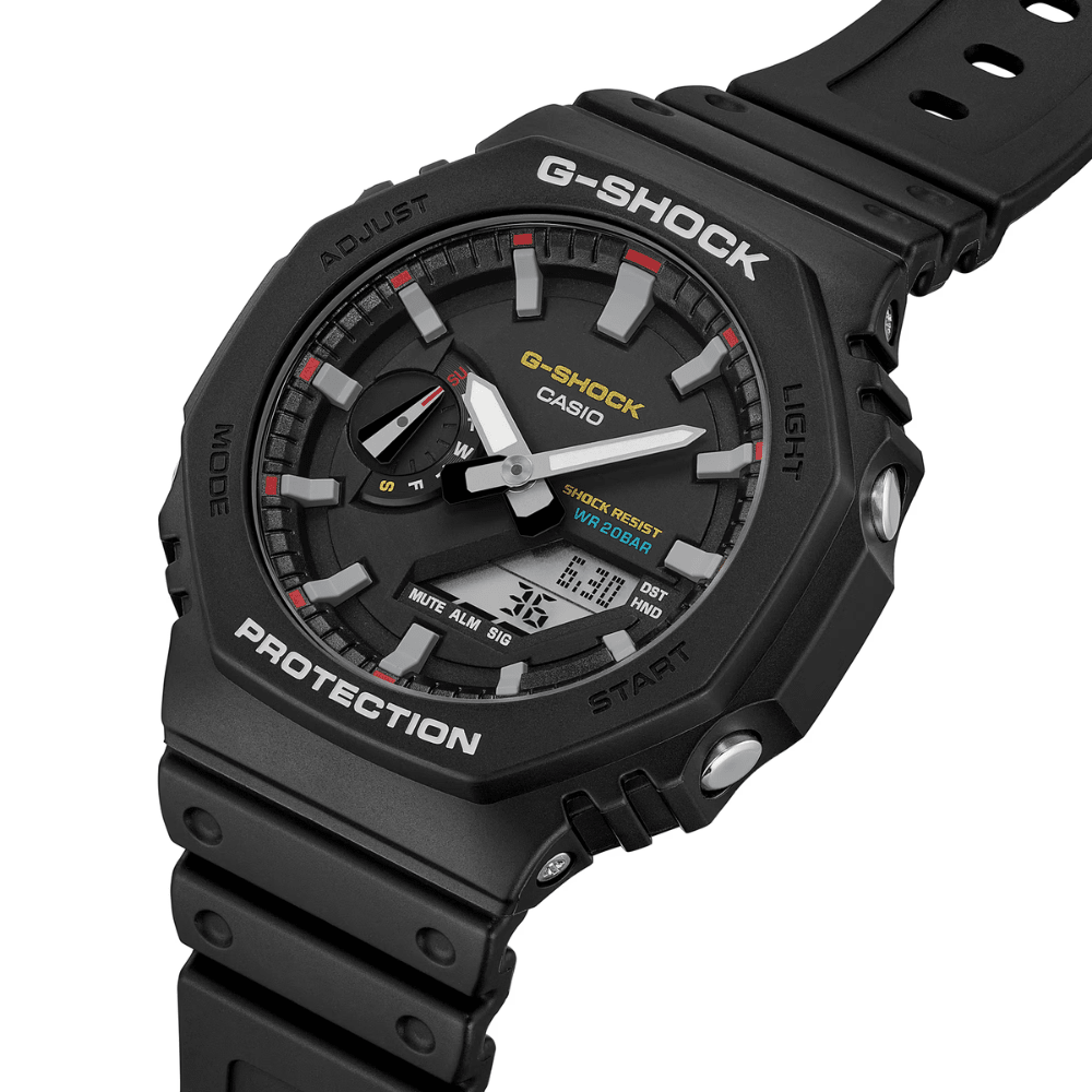 Reloj Casio G-Shock GA-2100RL-1ADR Carbon Core Análogo-Digital Negro Hombre7