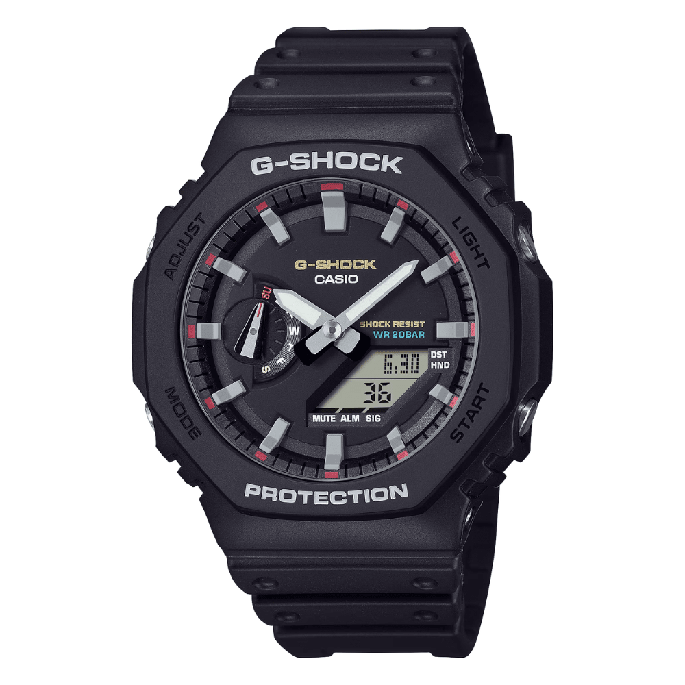 Reloj Casio G-Shock GA-2100RL-1ADR Carbon Core Análogo-Digital Negro Hombre10