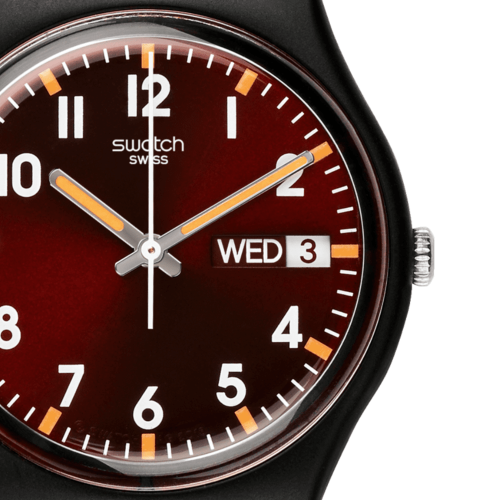 RELOJ SWATCH GB753 SIR RED NEGRO UNISEX4