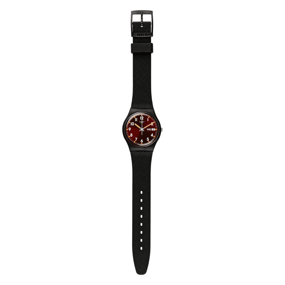 RELOJ SWATCH GB753 SIR RED NEGRO UNISEX5