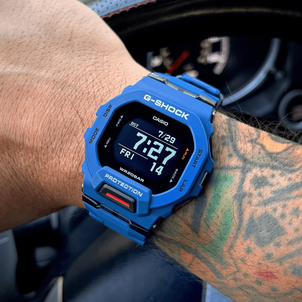 Reloj G-Shock GBD-200-2DR G-Squad Digital Deportivo Bluetooth Azul2